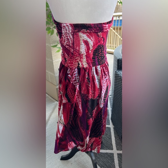 INC International Concepts- Boho High-Low Convertible Skirt Dress - Picture 4 of 9